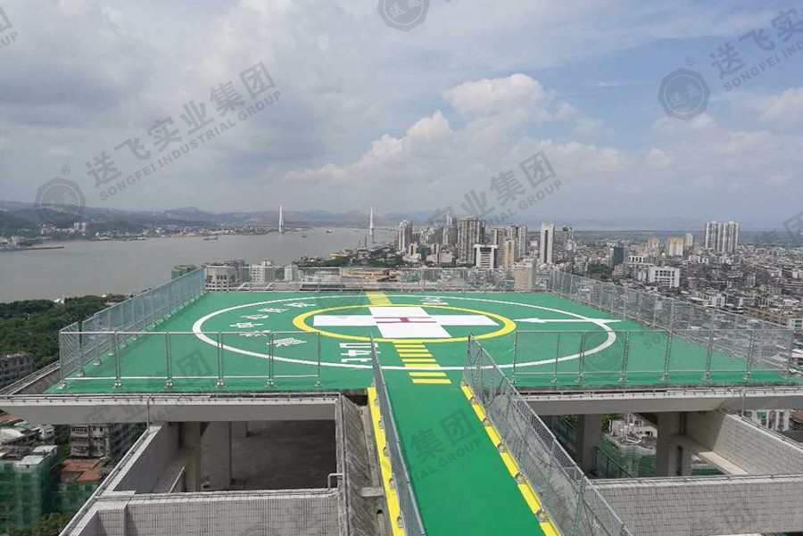 粵東地區(qū)首個(gè)“空中120”：汕頭中心醫(yī)院 屋頂停機(jī)坪